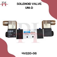 Solenoid valve 4V220-08 AC220 UNI-D
