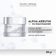 Wardah Crystal Secret Day/Night Niacinamide Brightening Day Moisturizer Brigt-Peptide 5% Niacinamide
