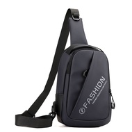 Sling Bag Men Waterproof Shoulder Bag Multi-function Big Capacity Men Crossbody Bag Chest Pack