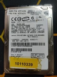 Hitachi 250GB SATA 2.5吋 HDD