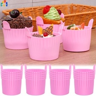 1Pc Pink Muffin Mould Soft Silicone Non Stick Air Fryer Cupcake DIY Reusable Heat Resistant Mold Kitchen Baking Tool