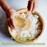 sushi seasoning cuka sushi 200ml 100 ml vinegar mirin halal bahan sushi cuka beras cuka nasi bento k