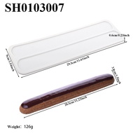 2-Cell Design Long Strip Puffs Baking Mold 1 Pcs Chocolate Eclair Dessert Bakeware Finger Eclair Mou