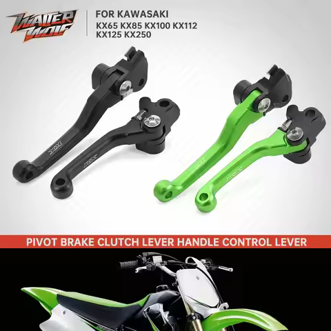 KX Dirt Bike Offroad Clutch Brake Lever For Kawasaki KX250 KX125 KX85 KX65 KX 100 112 85 250 2001-20