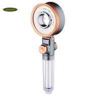 Shower Head Shower Head Water-Saving Double-Sided High Pressure Hand Shower with 1.5 M Hose with Filter, 3 Jet Types