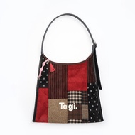 Tagi. Patchwork Shoulder Bag กระเป๋าสะพายลายแพทช์เวิร์ก
