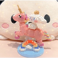 || Sold || New LIMITED Chinese Unicorn Carousel Kawaii Japan Nano Block Nano Brick Lego Japan Sanrio