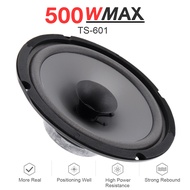 ♟1 Piece 6.5 Inch 500W Car Speakers Vehicle Door Subwoofer Car Audio Music Stereo Full Range Fre HK