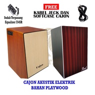 Cajon/drum box Acoustic And Electric