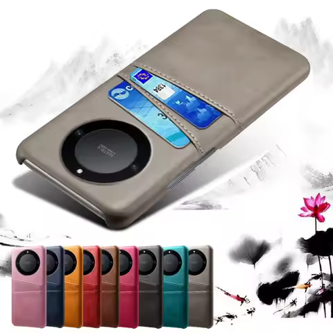 Case For Honor X9a Wallet Credit Card Holder ID Slot Case For Honor X9 a X30 X40 Honor Magic5 Lite C