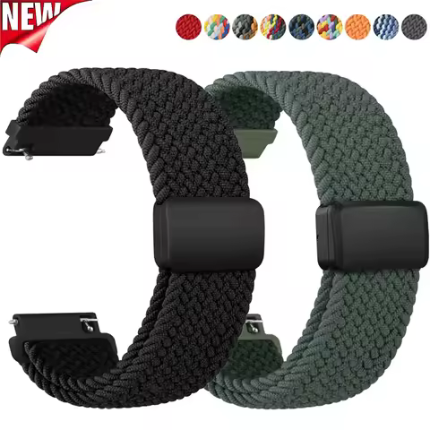 20mm 22mm Nylon Strap for Nothing CMF Watch 3 Pro 2 1 Pro Magnetic Band COROS APEX 4 42mm PACE Pro S