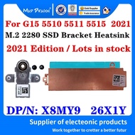 [Zhongguan digita]X8MY9 FJ75H 26X1Y สำหรับ Dell G15 5515 Ryzen Edition G15 5510 5511แล็ปท็อป M.2 NVM