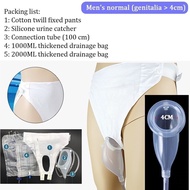 Wearable Urine Bag with Breathable Underpants Silicone Leakproof Reusable Urinal System Urine Draina