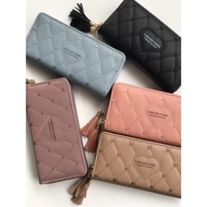 dompet 2 zip🔥double zip purse long purse more multi slot card trendy wallet🔥dompet murah kualiti