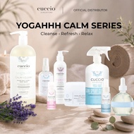 Cuccio Yogahhh Calm Series | Body Wash, Aura Mist, Body Oil, Chill Scrub, Yoga Spray, Calming Lotion