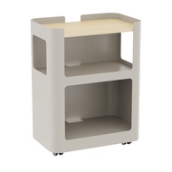 New! Open Shelf Mobile Cabinet CAB10-01 (White)