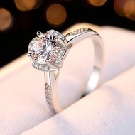 Moissanite Forever Classic 6.50MM (0.86CT Moissanite Weight 1.00CT Diamond Equivalent Weight) Engage