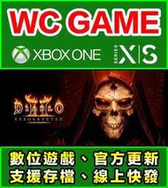 【WC電玩】XBOX ONE Series 中英文 暗黑破壞神 2 3 獄火重生 死靈法師的崛起 下載無光碟非序號