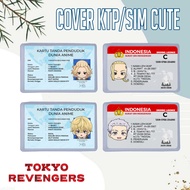 Cover Pelindung Kartu Identitas KTP SIM Karakter Tokyo Revengers Mikey Chifyu Mitsuya Draken Takemichi Kaisuke Taiju Hakkai