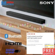 SONY 2ch Single Sound Bar HT-S100F
