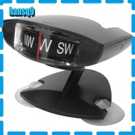 HANSQ Navigation Compass, Compact Foldable Car Compass, Durable Mini Compass Ball Vehicle Boat