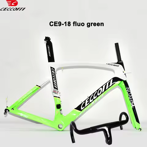 CECCOTTI T1000 Full Carbon Frame V Brake Fit Max Tires 28mm Bicycle Frameset BSA Cycling Racing Road