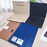 Foldable File Folder with A4/Long Clipboard Design - Portable PP Hard Pad Board  Folder Fail Boleh L