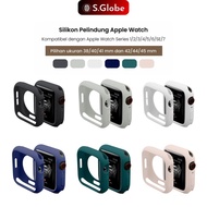 Case Bumper Edge Protector Apple Watch TPU Soft Case iWatch Candy Silicone Screen Protector