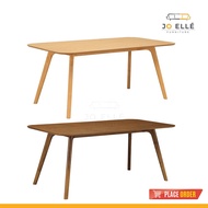 Jo ELLE - Randy 1.8M Rectangular Dining Table/ Meja Makan Besar/Solid Wood Table/Large Table [High Q