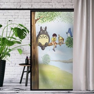 Electrostatic Glass Sticker My Neighbor Totoro Cute Customized Glass Sticker Cartoon Anime My Neighb