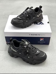 🍬FILA FLUID 5 斐樂 貓爪鞋 5.0 復古跑步鞋 男女款 黑色
