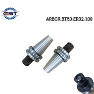 MESIN Arbor BT50 ER32 100 TST Taiwan collet Chuck ER 32 cnc Milling machine BT 50 length 100mm