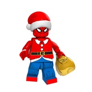 Captain America Deadpool Groot Spiderman Santa Xmas Minifigure Brick