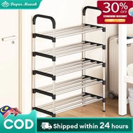 Shoes Storage Organizer Stackable Shoe Rack Space Saving simple Galvanized pipe Shoes Rack Rack rak 