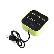 USB combo USB memory card reader