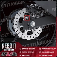 Titanium Bolt Ninja Rear Sensor Bracket 250 FI Ninja RR Mono Probolt REBOLT Titanium