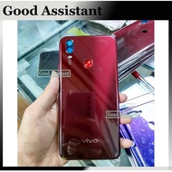 Original 6.35 inch For Vivo Y11 ( 2019 ) 1906 ME Back Battery Cover Door Housing case Rear Glass par