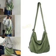 XixiCC Women Canvas Shoulder Bag Grunge Bag Casual Crossbody Bag Student School Bag