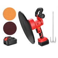 1700W Cement Plaster Sander Grinder with Auto Cement Mixing Rod Electric Concrete Mortar Trowel Wall