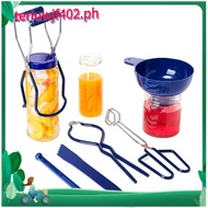 Canning Kit Canning Tools Canning Supplies 6 Pcs,Canning Jar Lifter, Lid Lifter,Canning Tongs for Ca