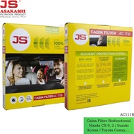 JS ASAKASHI AC111B Biological Air Conditioner Filter | Mazda CX8, Corolla Altis, Corolla Cross, Fort