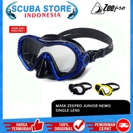 Zeepro Nemo Junior Mask Kids Diving Mask Goggles Kids Snorkeling Scuba Diving Dive Mask