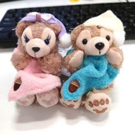 Duffy & ShellieMay迪士尼熊仔抱毛巾匙扣吊飾掛飾公仔玩具The Disney Bear & friends doll keychain