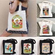American Picture Books Jenny's New Friends Hobbies Games Kids Ghosts Halloween Gifts Canvas Tote Bag