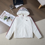 ❤️MONCLER 紅白黑連帽風衣 童裝大尺寸