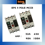 EPS 3P MCCB (HMI-100C) - 32A , 40A , 63A , 100A (35KA)