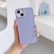 Casing iphone 11 13 Telepon Plating Square Mewah Kompatibel Untuk IPhone 11 15 13 14 11 12 Pro Max 7
