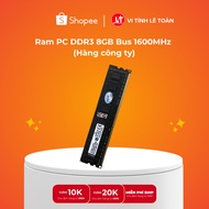 PC Ram DDR3 8GB Bus 1600MHz (Company product)