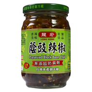 龍宏 蔭豉辣椒  380g  1罐