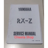 Yamaha Rxz Motorcycle Service Manual book